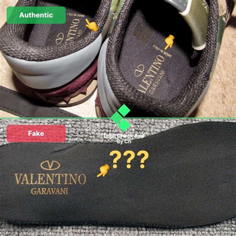 how to check fake valentino shoes